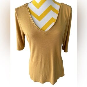 LIVERPOOL V-Neck Mustard Top